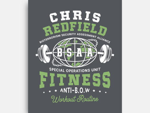 Bsaa Redfield Fitness Emblem