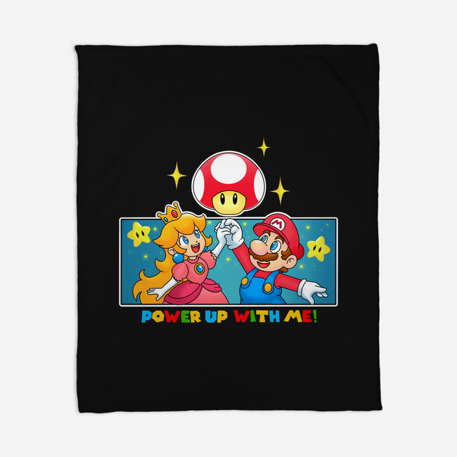 Power Up With Me-None-Fleece-Blanket-Tri haryadi