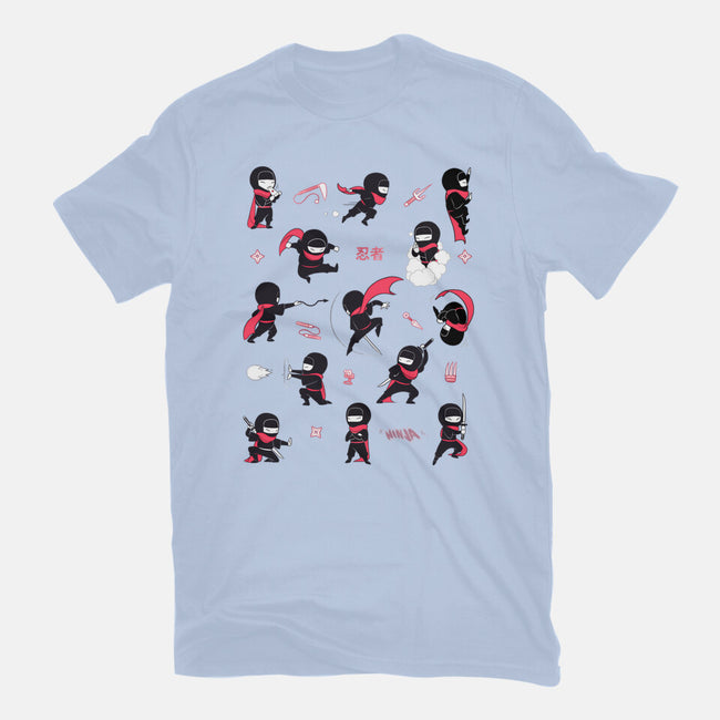 Little Ninjas-Mens-Basic-Tee-Bruno Mota