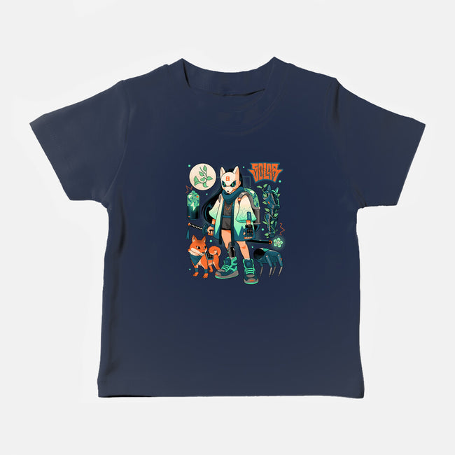 Dogs And Plants-Baby-Basic-Tee-Bruno Mota