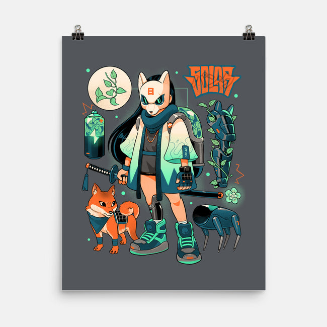 Dogs And Plants-None-Matte-Poster-Bruno Mota