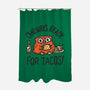 Owlways Ready For Tacos-None-Polyester-Shower Curtain-Wenceslao A Romero