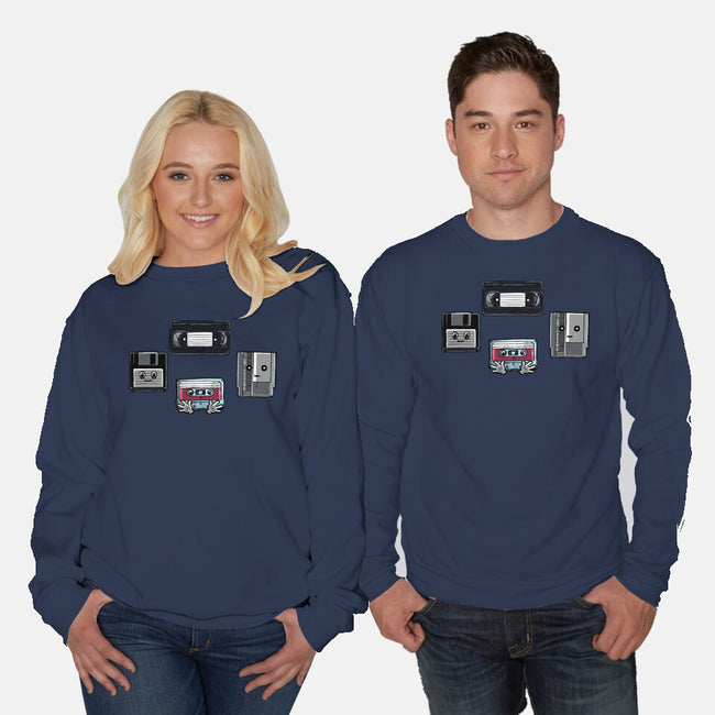 Nostalgic Rhapsody-Unisex-Crew Neck-Sweatshirt-zascanauta