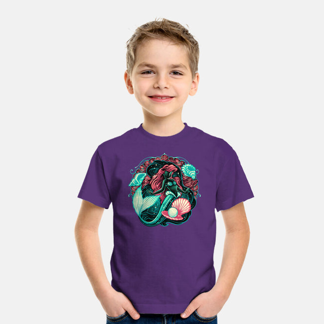 Under The Seas Of Stars-Youth-Basic-Tee-glitchygorilla