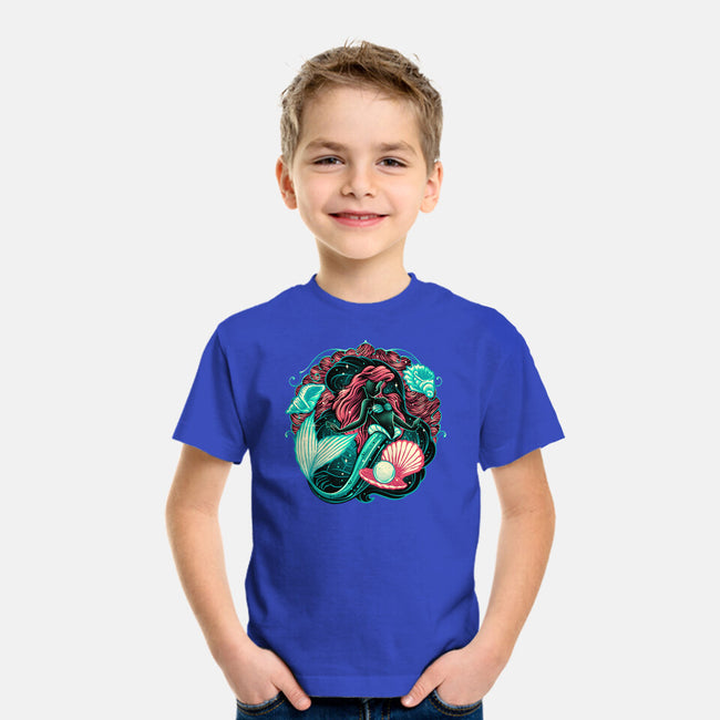 Under The Seas Of Stars-Youth-Basic-Tee-glitchygorilla