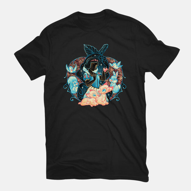 The Fairest In The Night Sky-Mens-Basic-Tee-glitchygorilla