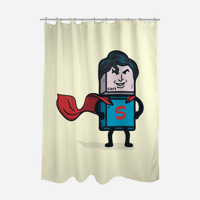 CTRL S-uperhero-None-Polyester-Shower Curtain-Claudia