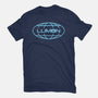 Lumon Industries-Unisex-Basic-Tee-rocketman_art