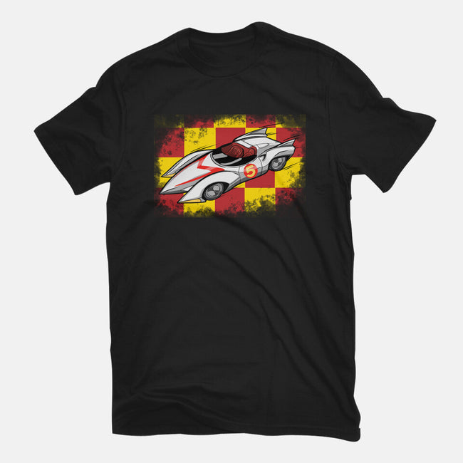 Speed Car-Unisex-Basic-Tee-nickzzarto