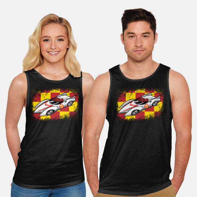 Speed Car-Unisex-Basic-Tank-nickzzarto