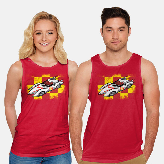 Speed Car-Unisex-Basic-Tank-nickzzarto