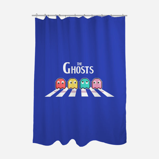 The Ghosts-None-Polyester-Shower Curtain-2DFeer