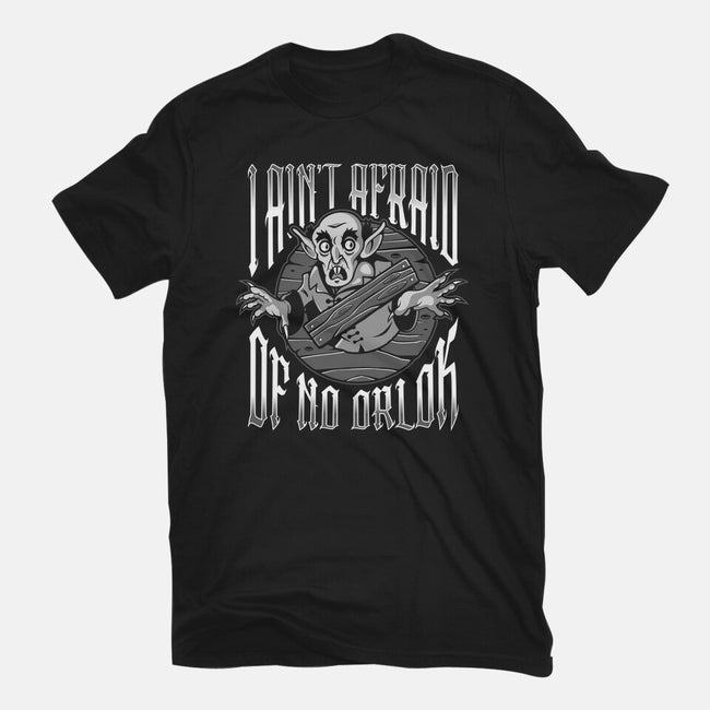 I Ain't Afraid Of No Orlok-Mens-Basic-Tee-demonigote