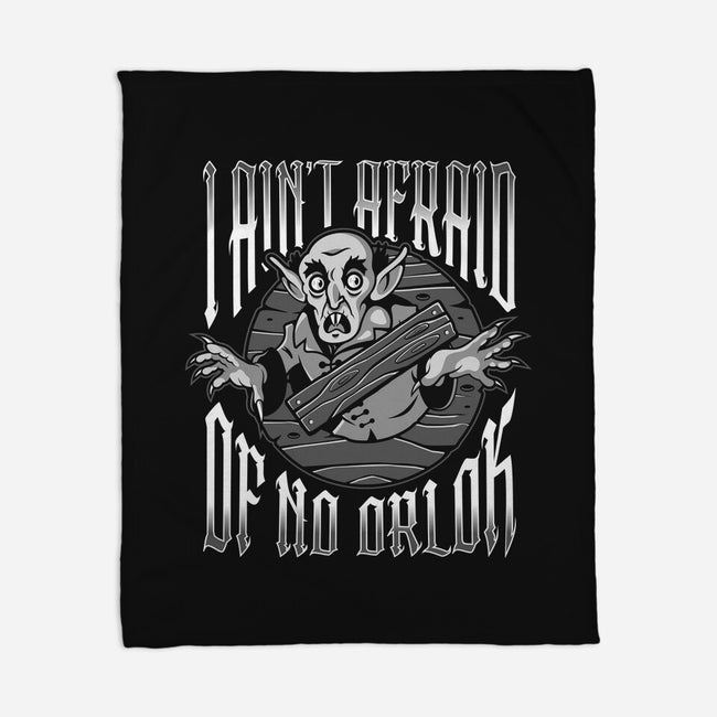 I Ain't Afraid Of No Orlok-None-Fleece-Blanket-demonigote