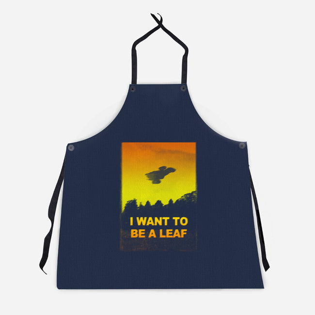 I Want To Be A Leaf-Unisex-Kitchen-Apron-kharmazero