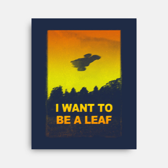 I Want To Be A Leaf-None-Stretched-Canvas-kharmazero