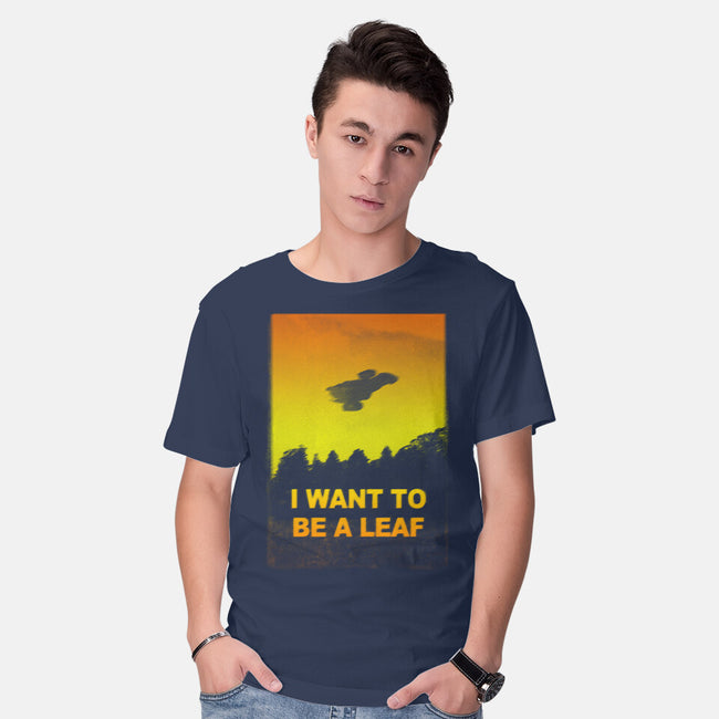 I Want To Be A Leaf-Mens-Basic-Tee-kharmazero