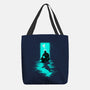 Chasing Shadows In The Rain-None-Basic Tote-Bag-Ionfox