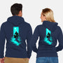 Chasing Shadows In The Rain-Unisex-Zip-Up-Sweatshirt-Ionfox