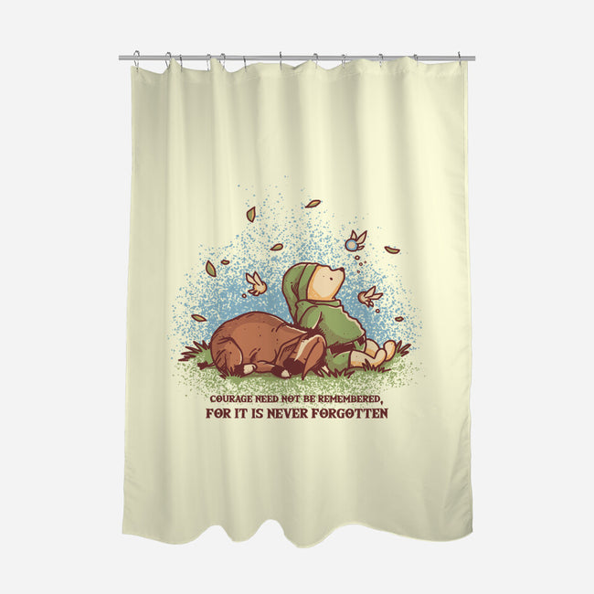 Legendary Bear-None-Polyester-Shower Curtain-retrodivision