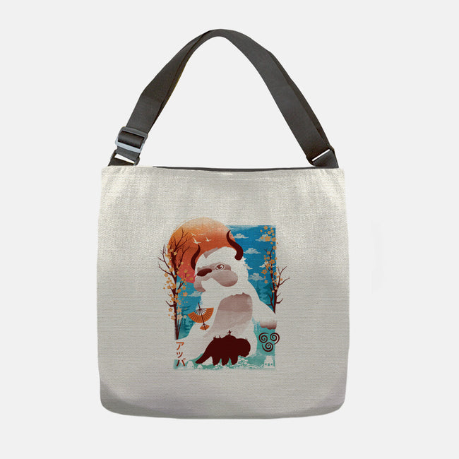 Loyal Sky Bison-None-Adjustable Tote-Bag-dandingeroz