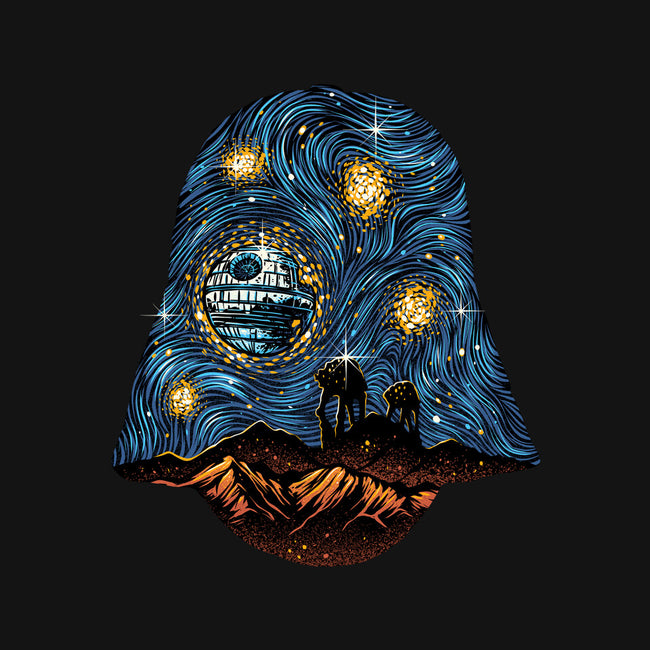 Starry Empire Night-Unisex-Basic-Tee-glitchygorilla