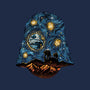 Starry Empire Night-None-Fleece-Blanket-glitchygorilla