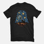 Starry Empire Night-Unisex-Basic-Tee-glitchygorilla