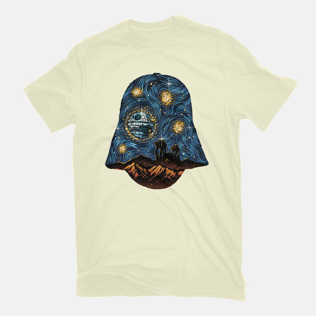 Starry Empire Night-Mens-Basic-Tee-glitchygorilla