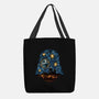 Starry Empire Night-None-Basic Tote-Bag-glitchygorilla