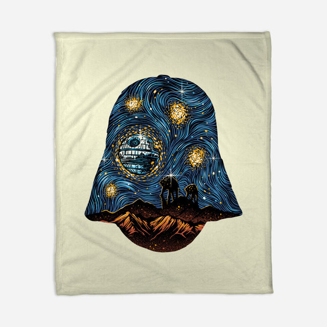 Starry Empire Night-None-Fleece-Blanket-glitchygorilla