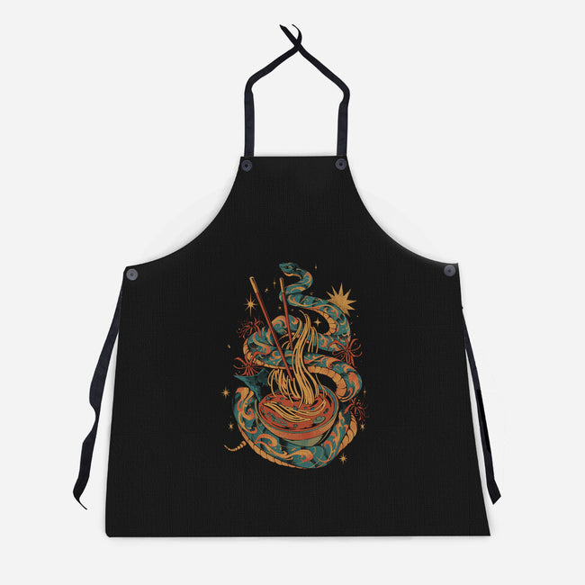 Snake's Ramen-Unisex-Kitchen-Apron-ilustrata