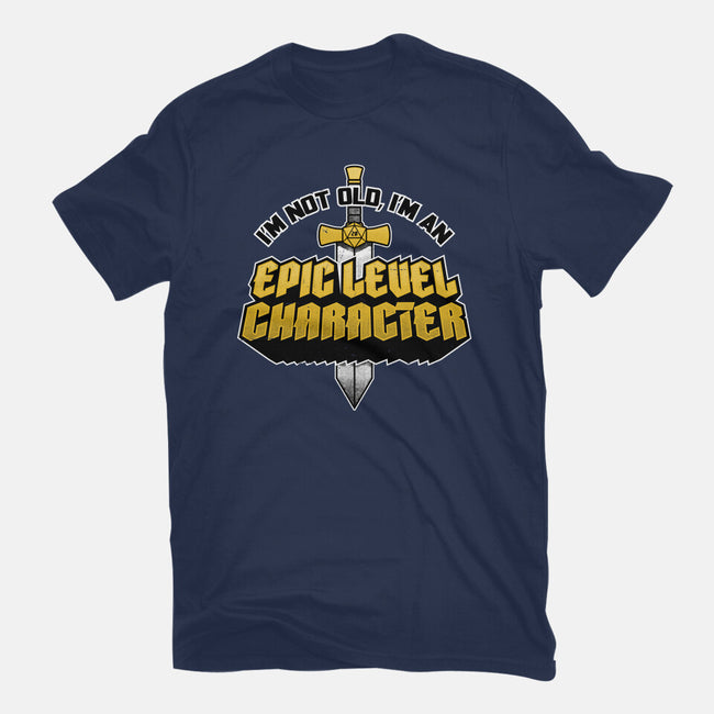 Old RPG Epic Character-Mens-Basic-Tee-Studio Mootant