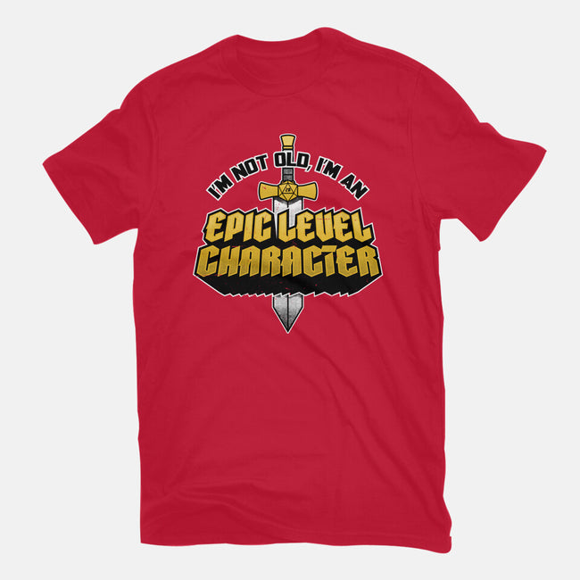 Old RPG Epic Character-Mens-Basic-Tee-Studio Mootant