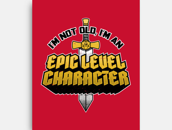 Old RPG Epic Character