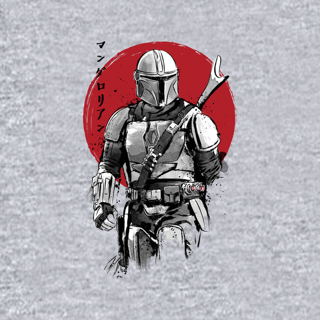 Mandalorian Bounty Hunter Sumi-e-Mens-Premium-Tee-DrMonekers