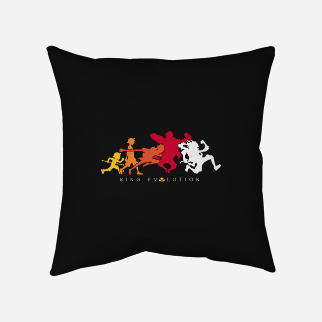 King Evolution-None-Removable Cover w Insert-Throw Pillow-se7te