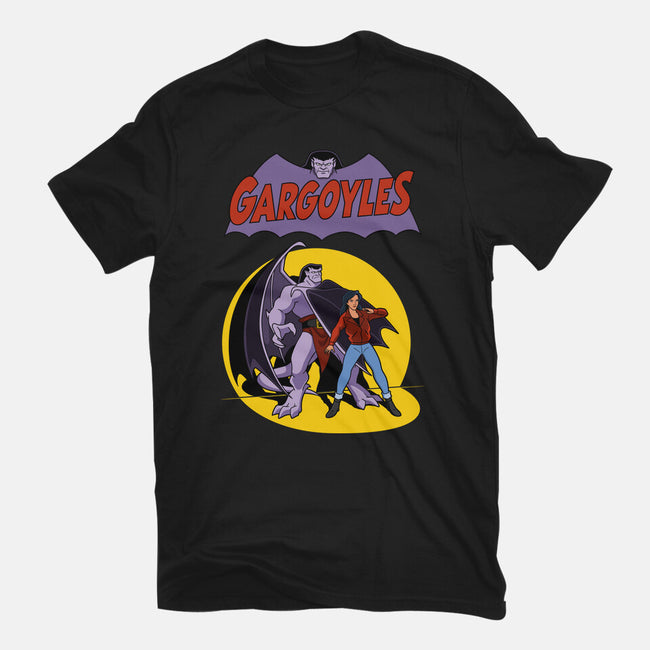 Gargoyles Cover-Youth-Basic-Tee-jasesa