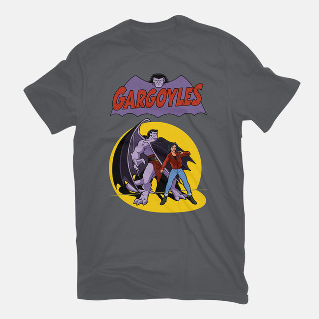 Gargoyles Cover-Mens-Basic-Tee-jasesa