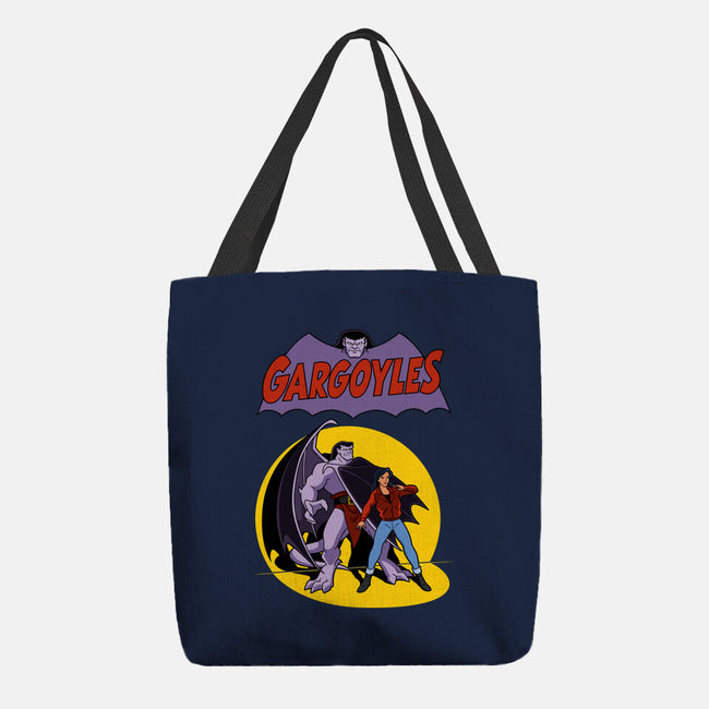 Gargoyles Cover-None-Basic Tote-Bag-jasesa