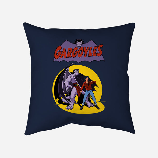 Gargoyles Cover-None-Removable Cover w Insert-Throw Pillow-jasesa