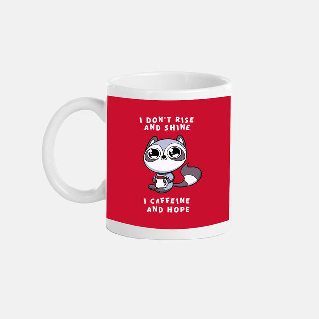 I Don't Rise And Shine-None-Mug-Drinkware-FunkVampire