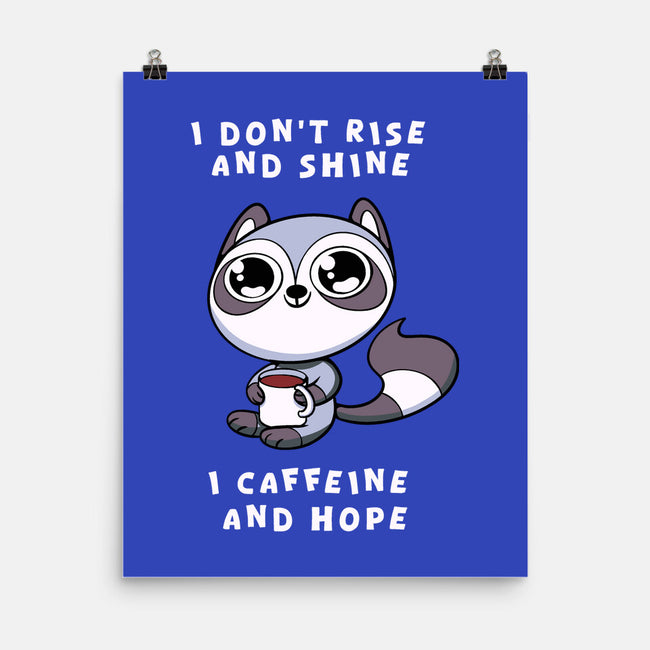 I Don't Rise And Shine-None-Matte-Poster-FunkVampire