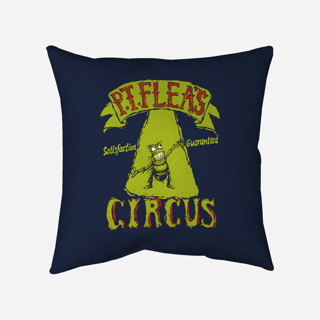 Flea Circus-None-Removable Cover w Insert-Throw Pillow-dalethesk8er