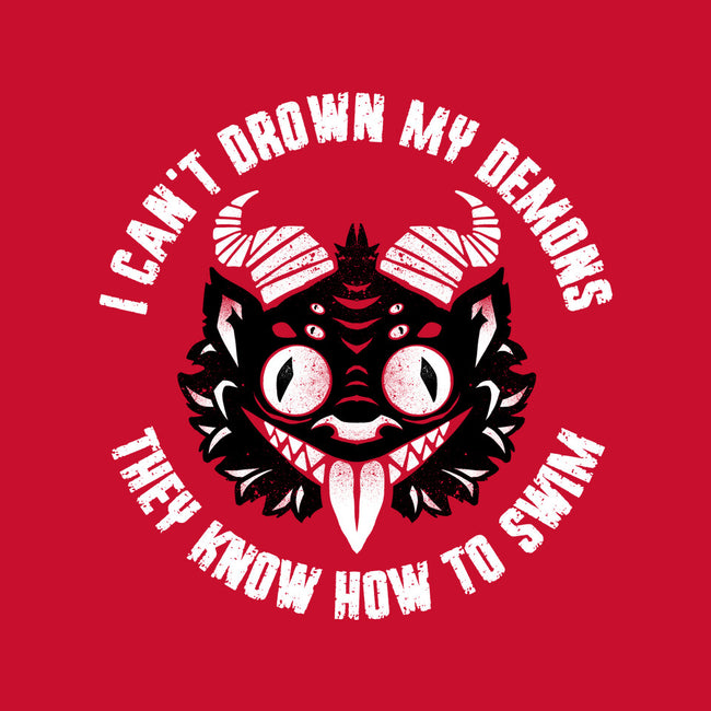 I Can't Drown My Demons-Womens-Racerback-Tank-Bezao Abad