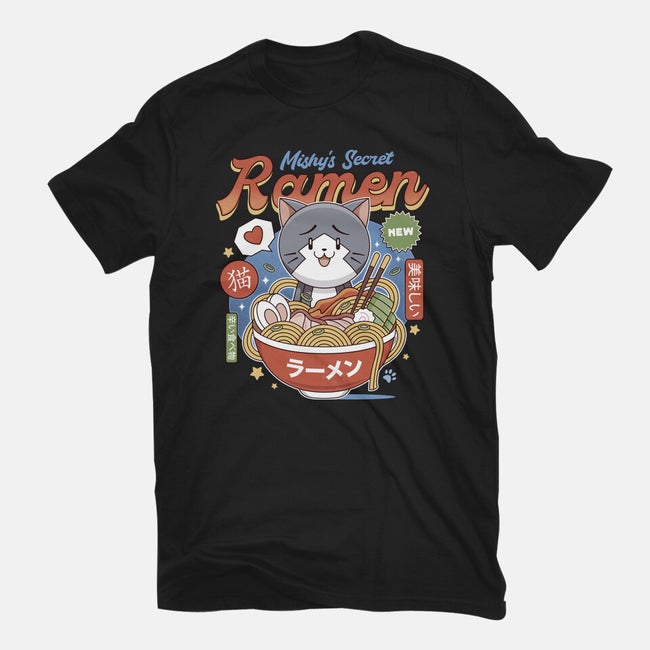 Mishelam Wonderland Mishy Ramen-Unisex-Basic-Tee-LAGELANTEE