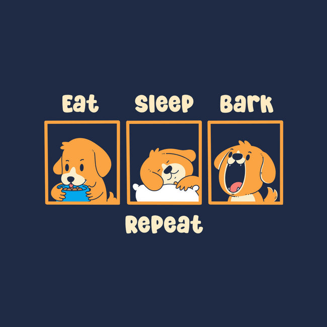 Eat Sleep Bark Repeat-None-Basic Tote-Bag-Tri haryadi