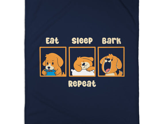 Eat Sleep Bark Repeat