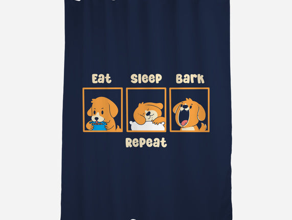 Eat Sleep Bark Repeat