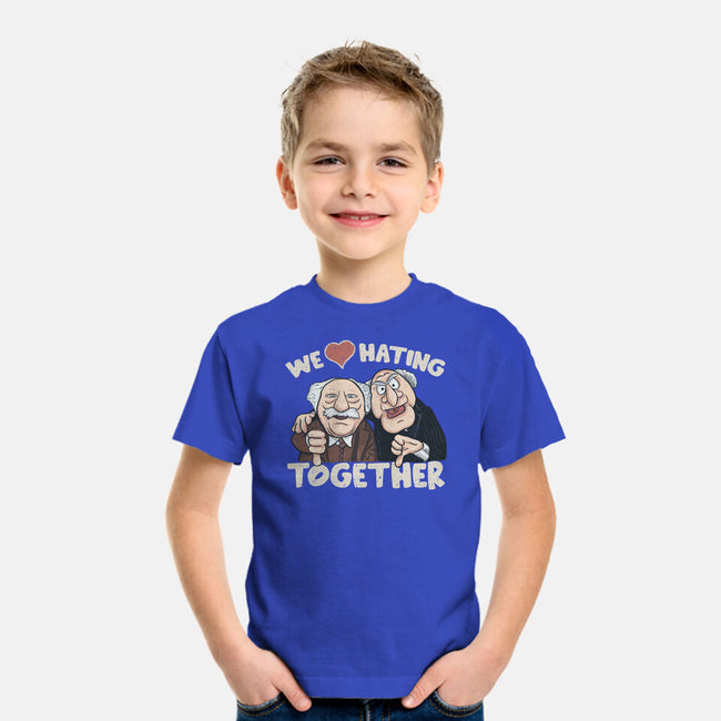 We Love Hating Together-Youth-Basic-Tee-NMdesign